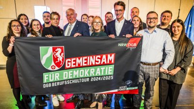 Ministerpräsident Hendrik Wüst würdigt Arbeitnehmerinnen und Arbeitnehmer