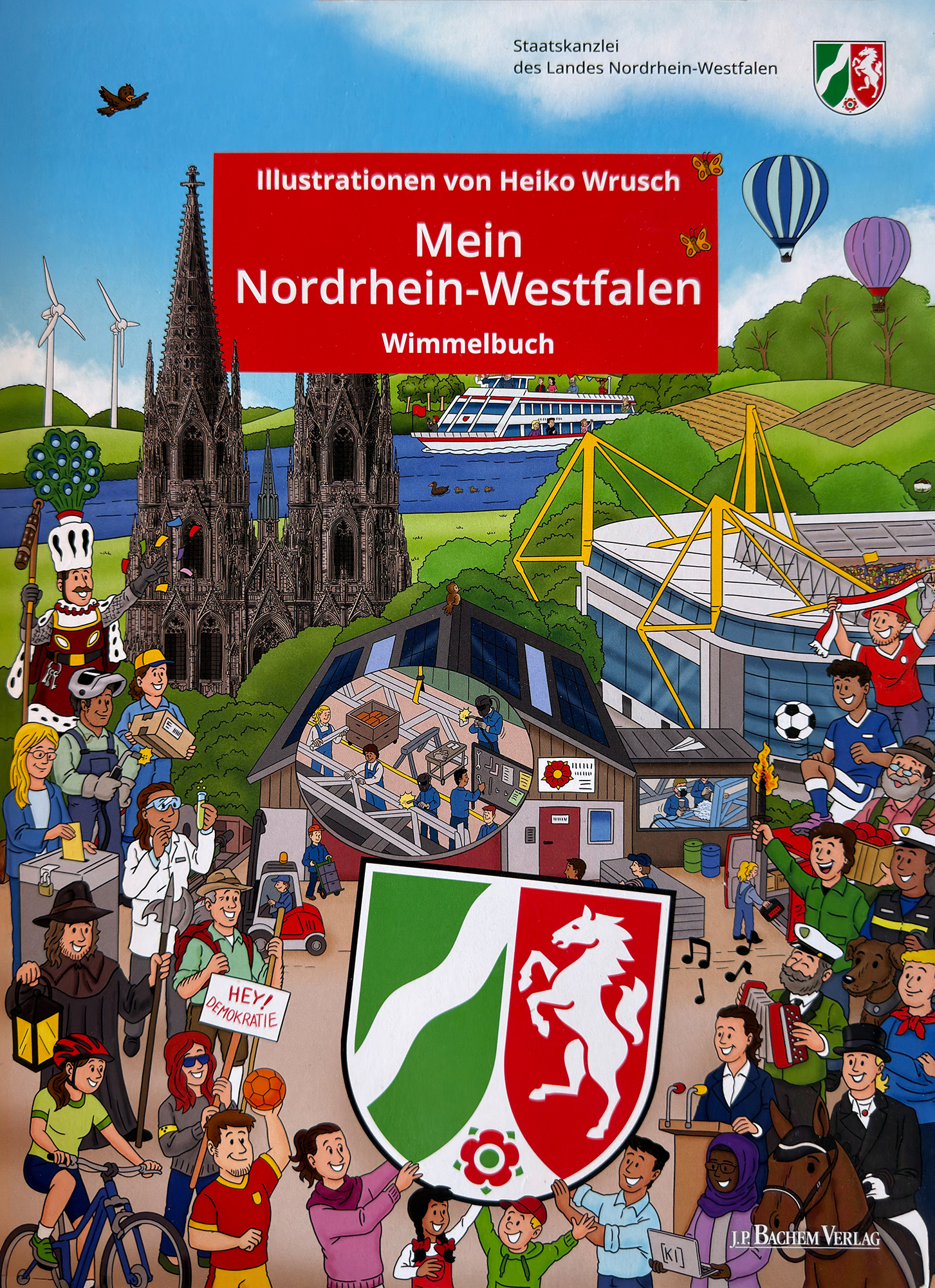 Coverbild Mein Nordrhein-Westfalen – Wimmelbuch