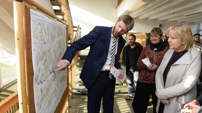 Gute Schule 2020: Ministerpräsidentin  Hannelore Kraft besucht Lore-Lorentz-Berufskolleg in Düsseldorf 