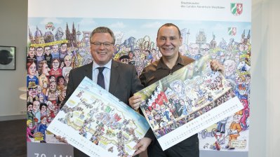 Präsentation des neuen NRW Kalenders 2016