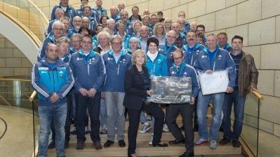 Ministerpräsidentin Hannelore Kraft trifft Ehrenamtliche der Bob & Skeleton WM 2015