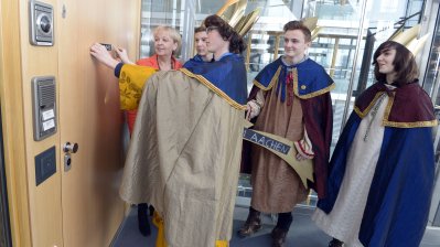 Sternsinger in der Staatskanzlei