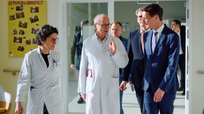 Besuch des Projekts „Gemeinsam wachsen. Zusammen WIRken“ am Evangelischen Klinikum Bethel 