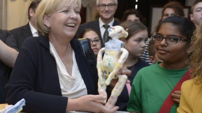 Kulturrucksack NRW: Besuch im Kulturzentrum Fabrik Heeder in Krefeld, 26.06.2014