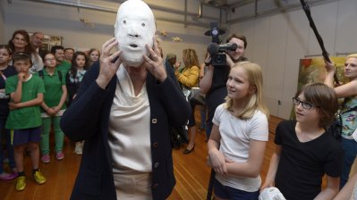 Kulturrucksack NRW: Besuch im Kulturzentrum Fabrik Heeder in Krefeld, 26.06.2014
