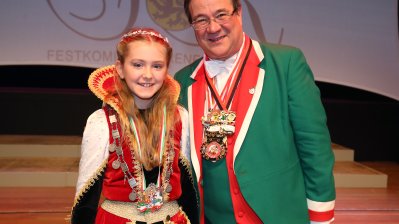 Ministerpräsident Armin Laschet empfängt die Kinderprinzenpaare und Kinderdreigestirne aus Nordrhein-Westfalen