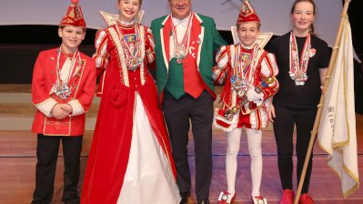 Ministerpräsident Armin Laschet empfängt die Kinderprinzenpaare und Kinderdreigestirne aus Nordrhein-Westfalen