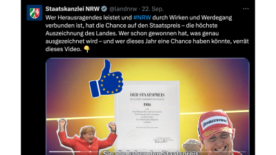 Social Media Posts aus der Woche vom 16. bis 22. September 2024