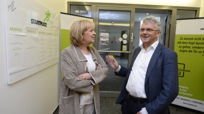 Ministerpräsidentin Hannelore Kraft besucht Startup-Inkubator STARTPLATZ 