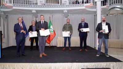 Vergabe der Rettungsmedaille des Landes Nordrhein-Westfalens
