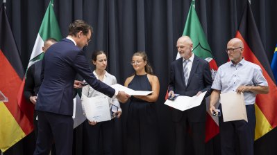 Ministerpräsident Wüst verleiht 25 Personen die Rettungsmedaille des Landes Nordrhein-Westfalen