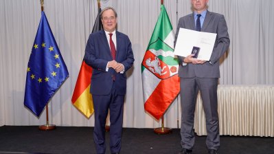 Vergabe der Rettungsmedaille des Landes Nordrhein-Westfalens