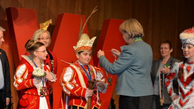 Ministerpräsidentin Hannelore Kraft empfängt die Kinderprinzenpaare und Kinderdreigestirne aus NRW