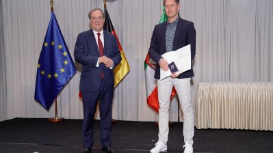 Vergabe der Rettungsmedaille des Landes Nordrhein-Westfalens