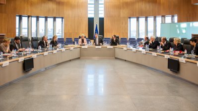 Auswärtige Sitzung des NRW-Kabinetts in Brüssel