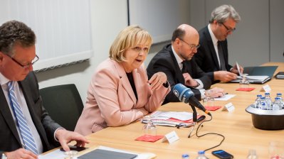 Auswärtige Sitzung des NRW-Kabinetts in Brüssel