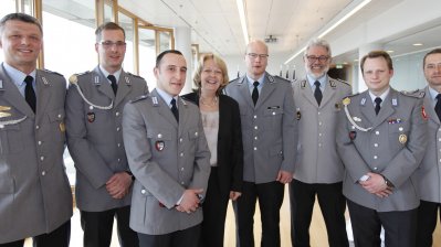 16.04.2012: Empfang für Rückkehrer der Bundeswehr von Auslandseinsätzen