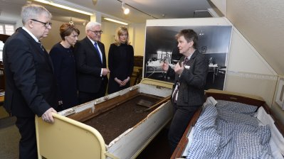 Besuch von Bundespräsident Dr. Frank-Walter Steinmeier beim Jubiläums-Gottesdienst der von Bodelschwingschen Stiftungen Bethel