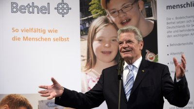 Besuch des Bundespräsidenten Joachim Gauck in Bielefeld, 18.02.2014