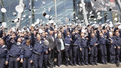 Vereidigung von 1.477 Polizistinnen und Polizisten, 18.06.2014