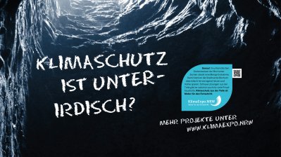Plakat "Klimaschutz ist unterirdisch?"