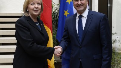 Ministerpräsidentin Hannelore Kraft besucht Luxemburg