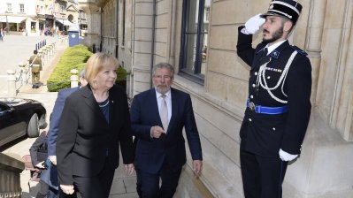 Ministerpräsidentin Hannelore Kraft besucht Luxemburg