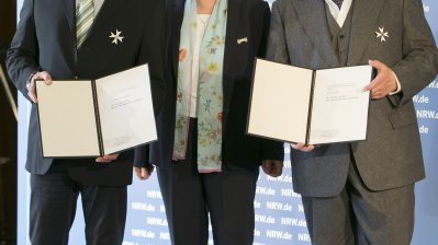 Klaus J. Behrendt und Dietmar Bär