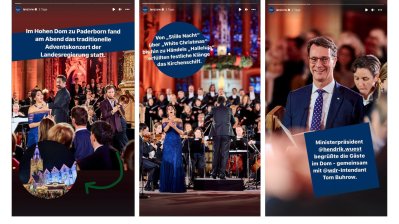 Adventskonzert der Landesregierung in Paderborn