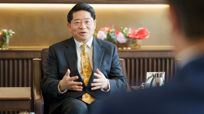 Der Botschafter im Gespräch mit Ministerpräsident Wüst