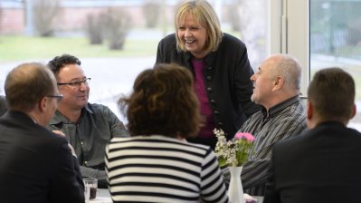 Ministerpräsidentin Kraft besucht Integrationsküche in Nordkirchen