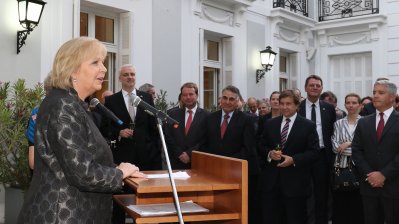 Gemeinsamer Empfang des Botschafters der Bundesrepublik Deutschland und der Ministerpräsidentin des Landes Nordrhein-Westfalen