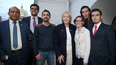 Ministerpräsidentin Hannelore Kraft besucht das ET-Instituto del Tecnico Central in Bogota
