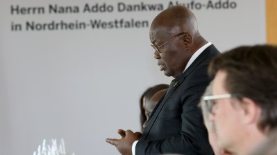 Ministerpräsident Laschet empfängt den Staatspräsidenten der Republik Ghana