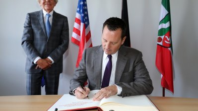 Antrittsbesuch des US-Botschafters S.E. Richard A. Grenell