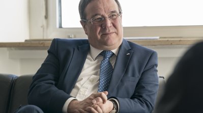 Ministerpräsident Laschet empfängt den Botschafter der Volksrepublik China, S.E. Shi Mingde