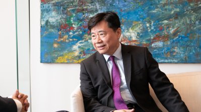 Ministerpräsident Armin Laschet trifft den Botschafter der Volksrepublik China WU Ken