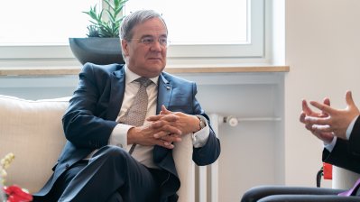 Ministerpräsident Armin Laschet trifft den Botschafter der Volksrepublik China WU Ken