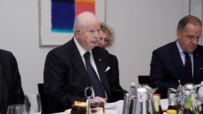 Ministerpräsident Laschet empfängt Fra‘ Giacomo Dalla Torre del Tempio di Sanguinetto, Staatsoberhaupt des Souveränen Malteserordens