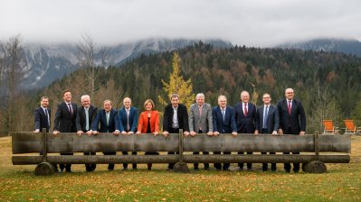 Ministerpräsidentenkonferenz in Elmau