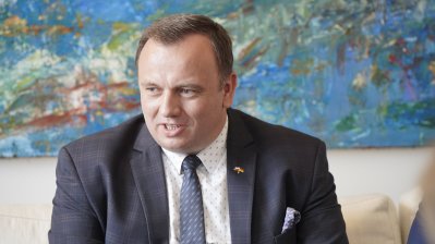 Ministerpräsident Laschet empfängt Schlesiens Marschall Jakub Chełstowski