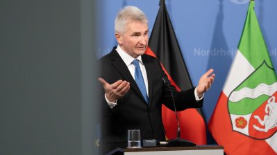 Presse-Briefing zur aktuellen Lage in der Corona-Virus-Pandemie, den Überbrückungshilfen und den weiteren Maßnahmen im Rahmen der Corona-Virus-Pandemie in Nordrhein-Westfalen