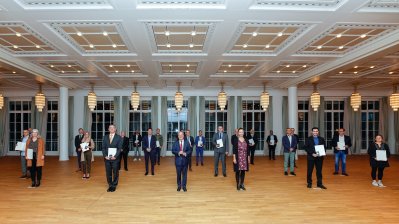 Vergabe der Rettungsmedaille des Landes Nordrhein-Westfalens