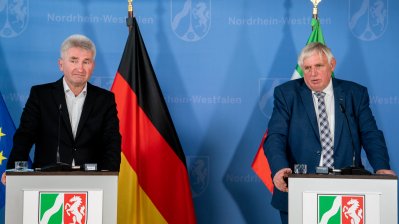 Presse-Briefing zur aktuellen Lage im Rahmen der Corona-Virus-Pandemie und zum weiteren Vorgehen in Nordrhein-Westfalen