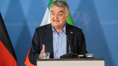 Kabinettpressekonferenz zu den Unwetterfolgen in Nordrhein-Westfalen