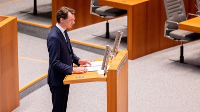 Vereidigung von Ministerpräsident Hendrik Wüst