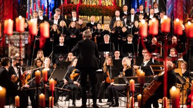 Musiker auf der Bühne