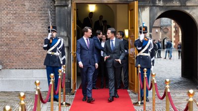 Antrittsbesuch bei Ministerpräsident Mark Rutte