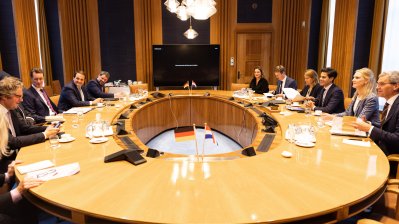 Politische Gespräche mit Klima- und Energieminister Rob Jetten