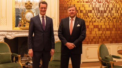 Audienz bei König Willem-Alexander